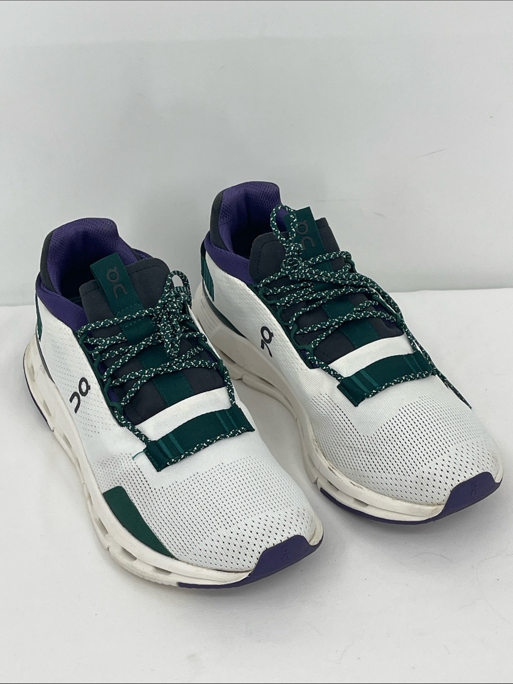On Running CLOUDNOVA  CLOUDTEC  Purple, WHITE  Women's Athletic Shoes SIZE 10